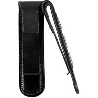 Produktbild von QHP Sharina Stiefelclip für Reitstiefel aus Leder in Schwarz