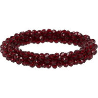 Produktbild von QHP Shine Haargummi für Damen Rot