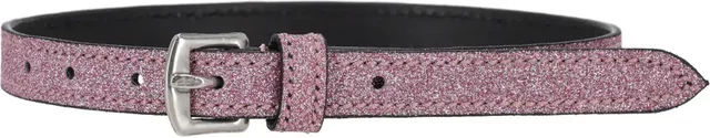 Produktbild von QHP Shine Sporenriemen für Pferde aus Leder in Silber oder Rosa