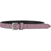 Produktbild von QHP Shine Sporenriemen für Pferde aus Leder in Silber oder Rosa
