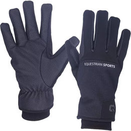QHP Siberië Winterreithandschuhe wasserdicht gefüttert Schwarz Größe S – Bild 1 von 4