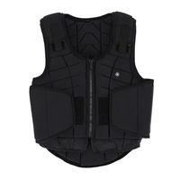 Produktbild von QHP Sicherheitsweste Unisex Schwarz XL mit BETA Level 3 Zertifizierung