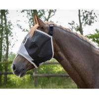 Produktbild von QHP Solaire Fliegenhaube für Pferde aus Polyester ohne Ohren