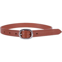 Produktbild von QHP Sporenriemen aus Leder in Braun
