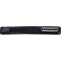 Produktbild von QHP Sporenschutz Beyonce aus Leder in Schwarz 19 cm x 2,5 cm