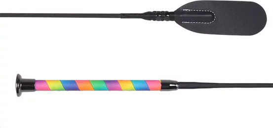 QHP Springgerte Ombre Regenbogen 65 cm aus Nylon – Bild 1 von 3