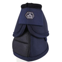 Produktbild von QHP Springglocken Technical Gamaschen Navy Blau mit Kevlar