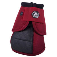 Produktbild von QHP Springglocken Technical Ruby Gamaschen mit Kevlar in Rot