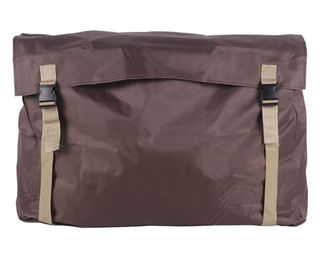 QHP Stall Packsack Utensilienbehälter für Decken und Pflegeartikel aus Polyester in Braun/Beige Größe L - 124 l – Bild 1 von 6