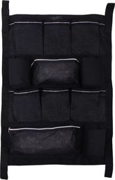 QHP Stallorganisator Aufbewahrungstasche aus Polyester Schwarz – Bild 1 von 3