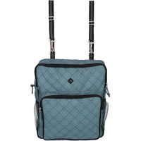 Produktbild von QHP Stalltasche aus Polyester für Pferde in Blau oder Grün