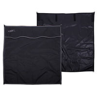 Produktbild von QHP Stallvorhang aus Polyester in Schwarz
