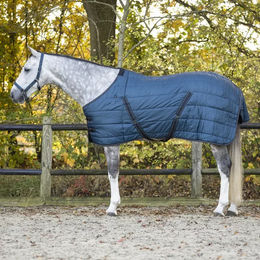 Produktbild von QHP Start Collection Stalldecke für Pferde Blau 175 cm
