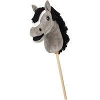 Produktbild von QHP Steckenpferd Hobby Horse grau