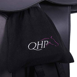 Produktbild von QHP Steigbügel-Abdeckungen aus Fleece in Schwarz