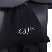 Produktbild von QHP Steigbügel-Abdeckungen aus Fleece in Schwarz