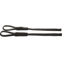 Produktbild von QHP Steigbügelriemen Mono aus Leder für Pferde in Braun oder Schwarz