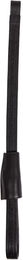 QHP Steigbügelriemen Mono aus Leder Schwarz 80 cm – Bild 1 von 2