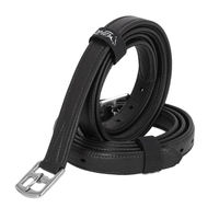 Produktbild von QHP Steigbügelriemen Sensisoft aus Leder in Braun oder Schwarz