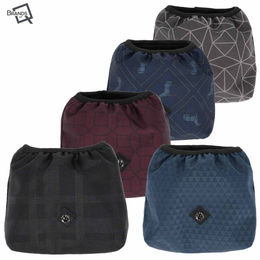 QHP Steigbügelschoner Collection 5586 aus Fleece in Schwarz und Bunt – Bild 1 von 6