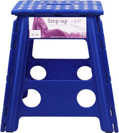 QHP Step-up Tritthocker für Pferde faltbar Kobaltblau 39 cm – Bild 1 von 7
