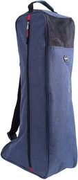 QHP Stiefeltasche aus Polyester in Blau mit Handgriff und verstellbarem Schultergurt - 33 l – Bild 1 von 4