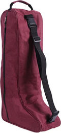 QHP Stiefeltasche für Reitstiefel in Bordeaux Rot mit Belüftung und Trennwand - 33 l – Bild 1 von 5