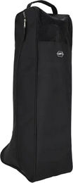 QHP Stiefeltasche Reiten Schwarz aus Polyester – Bild 1 von 1