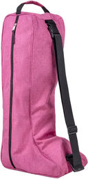 QHP Stiefeltasche Rosa mit Handgriff und abnehmbarem verstellbarem Schultergurt - 33 l – Bild 1 von 5