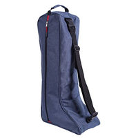 Produktbild von QHP Stiefeltasche Small mit Handgriff und Schultergurt Blau - 22 l