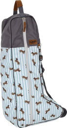 Produktbild von QHP Stiefeltasche Stable Buddy Dachshund bunt aus Polyester