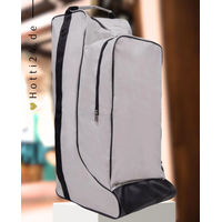 Produktbild von QHP Stiefeltasche und Helmtasche Kombi Grau