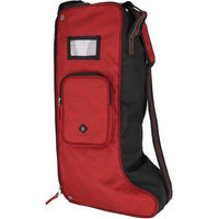 Produktbild von QHP Stiefeltasche wasserabweisend Rot Größe L