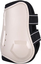 Produktbild von QHP Streichkappen Champion Gamaschen aus Neopren für Ponys in Blau oder Beige