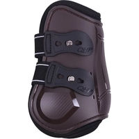 Produktbild von QHP Streichkappen Champion Gamaschen mit Neoprenfutter Braun Pony