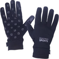 Produktbild von QHP Tallinn Reithandschuhe Winter Nylon Schwarz Größe S Unisex