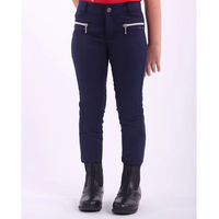 Produktbild von QHP Tanya Reithose Full Grip für Mädchen in Blau