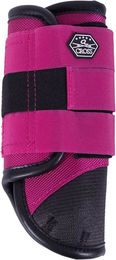 Produktbild von QHP Technical Cross-Gamaschen aus Polyester in Rosa Größe XL