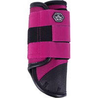 Produktbild von QHP Technical Cross-Gamaschen aus Polyester in Rosa Größe XL