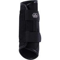 Produktbild von QHP Technical Eventing Hinterbein-Gamaschen Schwarz Größe L - 1 Stk.