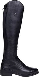QHP Thermo Calgary Reitstiefel aus Leder für Damen und Herren in Schwarz Größe 41 Winterstiefel – Bild 1 von 1