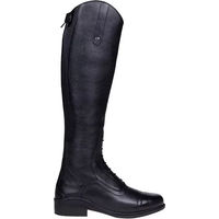 Produktbild von QHP Thermo Calgary Reitstiefel aus Leder für Damen und Herren in Schwarz Größe 36