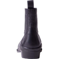 Produktbild von QHP Thermo Reitstiefel Calgary Junior aus Leder Schwarz Größe 34