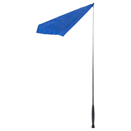 Produktbild von QHP Trainingsstock mit Flagge aus Polyester 110 cm blau oder gelb