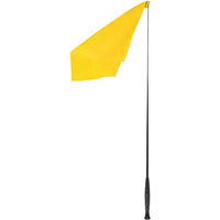 Produktbild von QHP Trainingsstock mit Flagge aus Polyester in Blau Gelb