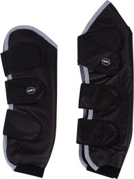 QHP Transportgamaschen Turnout für Ponys aus Polyester in Schwarz – Bild 1 von 5