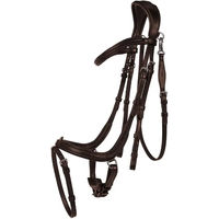 Produktbild von QHP Trense Salerno aus Leder für Ponys in Braun