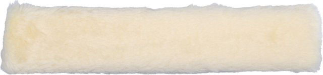 QHP Trensenfellbezug und Scheide für Reithalfter aus Polyester in Schwarz und Weiß – Bild 1 von 2