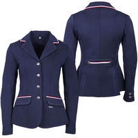Produktbild von QHP Turnierjacket Coco für Damen in Blau Größe 42 aus Polyester
