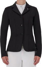 QHP Turnierjacket Isabel Junior Schwarz für Mädchen – Bild 1 von 5